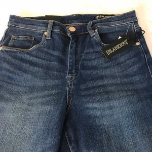 Blank NYC Mid-RiseSkinny Jeans Raw Hem Size 30